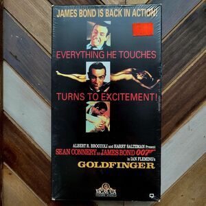 Goldfinger (VHS, 1993 MGM/UA) James Bond 007 feat. Sean Connery / New & Sealed